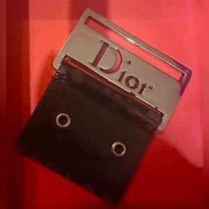 💋 Dior Buckle Accessory - add to any bag, shoes, clothes, jeans, etc.